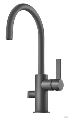 Küchenarmatur mit Spülmaschinenventil ARM384 Messing Graphit
