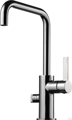 Küchenarmatur mit Spülmaschinenventil ARM584 Messing Silber Chrom