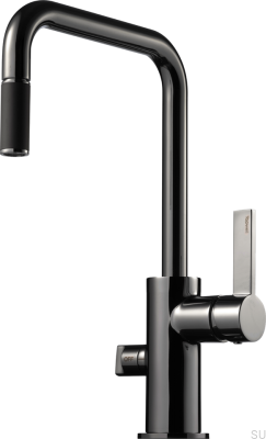 ARM587 Küchenarmatur aus Messing und Schwarzchrom