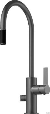 Küchenarmatur mit Spülmaschinenventil ARM885 Messing Graphit