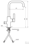 9423526--Bateria-kuchenna-z-zaworem-do-zmywarki-ARM984-Mosiężna-Czarna-Chromowana-Tapwell-Skandynawskie-Uchwyty_2