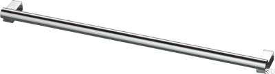 Bar333 320 länglicher Möbelgriff Messing Silber Chrom