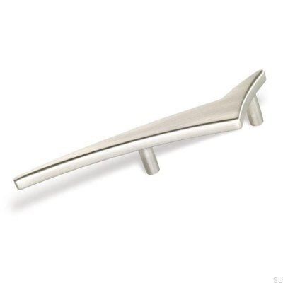 Langer Möbelgriff 1249 Nickel gebürstet