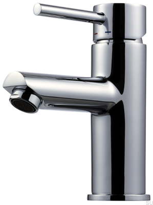 SK071 Waschtischarmatur Messing Silber Chrom