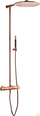 TVM300 Duschset, gebürstetes Kupfer, unlackiert