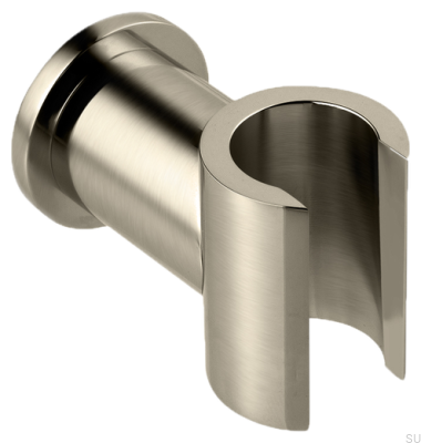 XSUP030 Duschkopfhalter aus gebürstetem Nickel, Messing