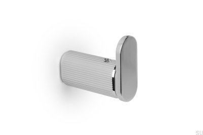 Brooklyn 15 Wandhalter Aluminium Nickel poliert
