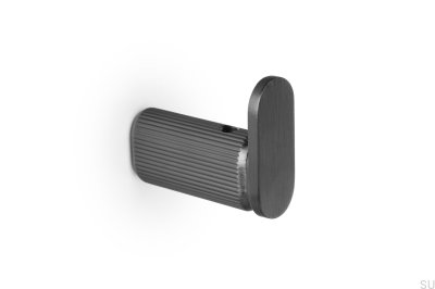 Brooklyn 15 Wandhalter Aluminium Schwarz Titan Eco