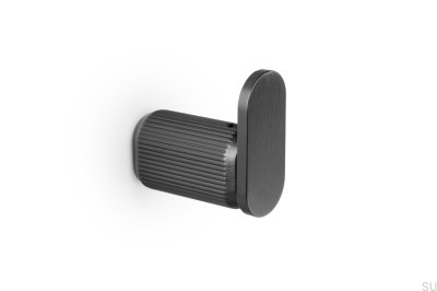 Brooklyn 30 Wandhalter Aluminium Schwarz Titan