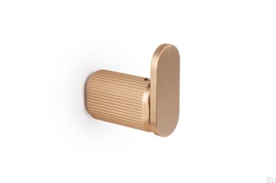 Brooklyn 30 Wandhalter Aluminium Gebürstetes Gold Cava