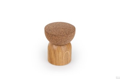 Türstopper Standofen 48 Holz Eiche mit Kork