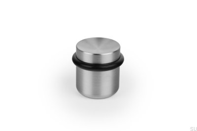 Luv 36 Bodentürstopper, Metall, gebürstetes Nickel