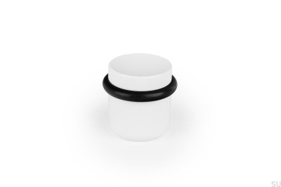 Luv 36 Bodentürstopper, Metall, mattweiß