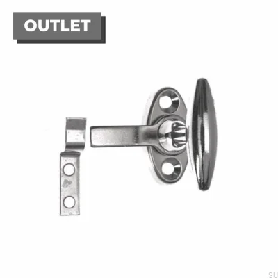 Fenstergriff 5176 Nickel poliert