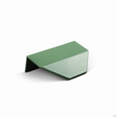 Möbelgriff Modena 60, Metall, grüne Kante