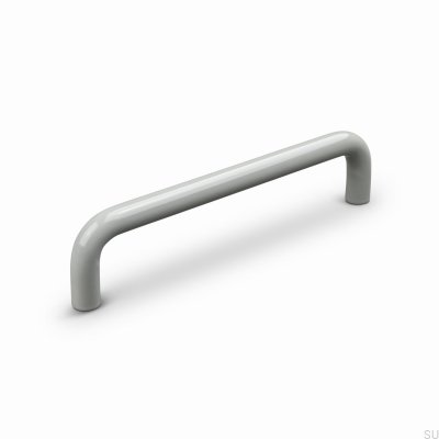 Barga 128 Metall Seidengrau Länglicher Möbelgriff