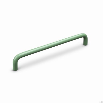 Barga 192 Länglicher Möbelgriff aus Metall, Grün