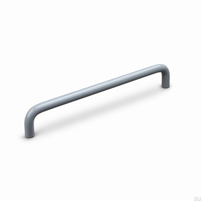 Barga 192 Möbelgriff, Metall, länglich, silbergrau