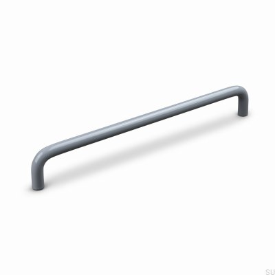 Barga 224 Möbelgriff, länglich, Metall, silbergrau