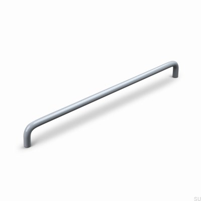 Barga 320 Möbelgriff, Metall, länglich, silbergrau