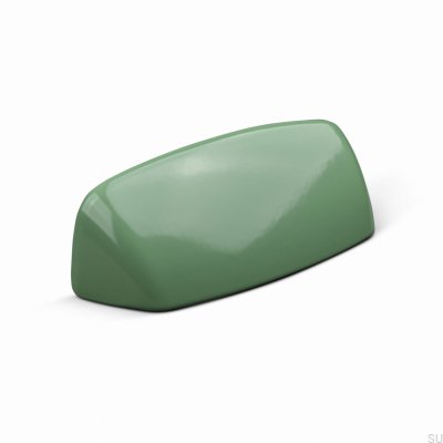 Möbelgriff Pescara 64, Metall, grün, Muschel