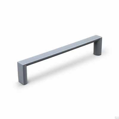 Sala 128 Möbelgriff, Metall, länglich, silbergrau