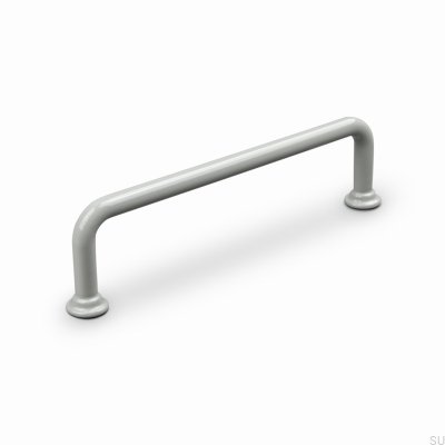 Venosa 128 Metall Seidengrau Länglicher Möbelgriff
