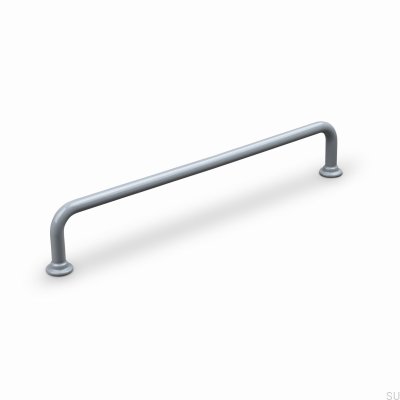 Venosa 192 Metall Silbergrau Länglicher Möbelgriff