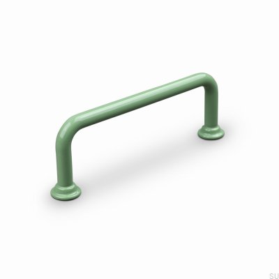 Venosa 96 Metallgrüner länglicher Möbelgriff