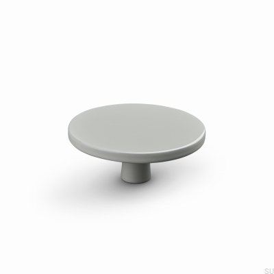 Möbelknopf Garda 60 aus Metall, seidengrau