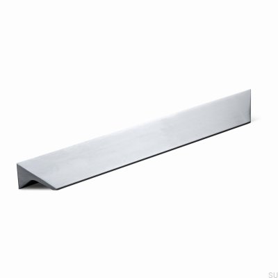 Caorle 256 Aluminium gebürstetes Silber Länglicher Möbelgriff