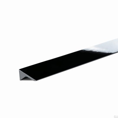 Caorle 384 Aluminium Silber Chrom Poliert Länglicher Möbelgriff