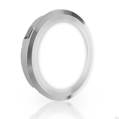 LED-Strahler Stella Flat 2700K IP44 3W Silber