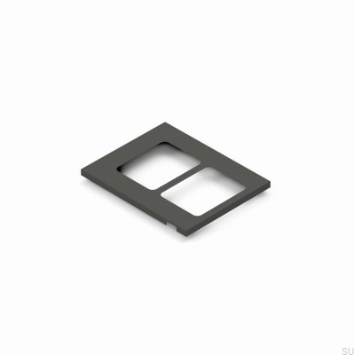 Aufsatzrahmen für Toledo 40x45 Sortiersystem Dunkelgrau