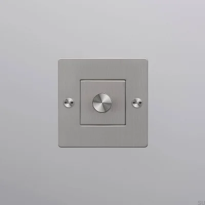 LED-Kreuzleuchte 1G 250W Stahl Silber Europäischer Standard-Dimmer ohne Logo