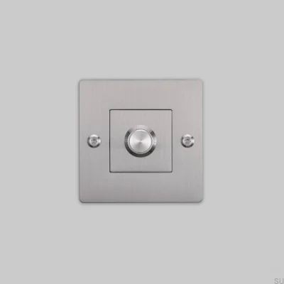 LED-Linearleuchte 1G 120W Stahl Silber Europäischer Standard-Dimmer ohne Logo