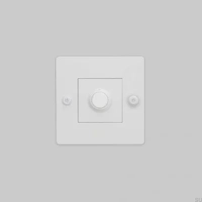 LED-Linearleuchte 1G 120W Stahlweiß Europäischer Standard-Dimmer mit Logo