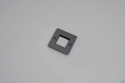 Rahmen ohne Füllung, ohne Logo, Platte 1G, Stahl, Messing, gebrannte Bronze, Europäischer Standard