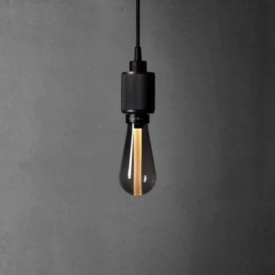 Buster LED E27 2W Rauchglas, dimmbar