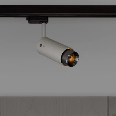 Auspuff-Linearscheinwerfer, Stahlgrau mit Gunmetal-Elementen