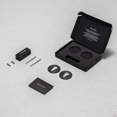 Euro-Zylinder-Schild, 35 mm, Stahl, Rotguss, Britischer Standard