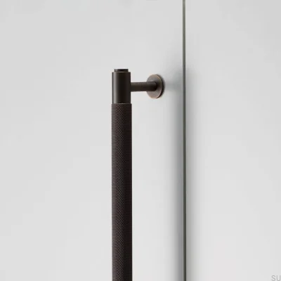 Schrankgriff Cross 724 Messing, Bronze, länglich