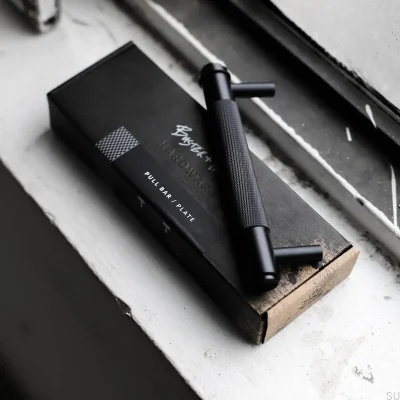 Cross 225 Schwarzer länglicher Möbelgriff