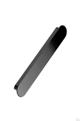 Miro 160 länglicher Möbelgriff, Metall, Schwarznickel