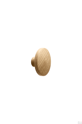 Discos 50 Möbelknopf aus Holz, Eiche