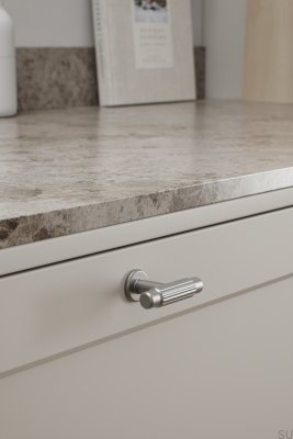 T-Bar Villa 50 Metall Silber Möbelknopf