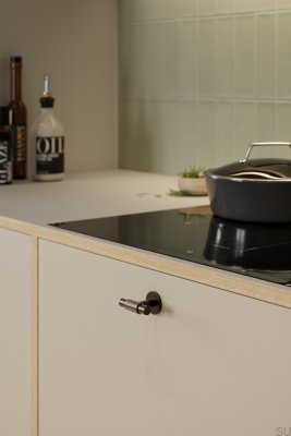 T-Bar Manor 30 Metall-Möbelknopf, mattbraun