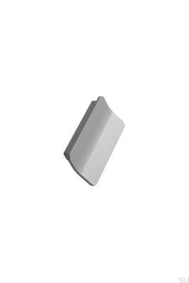 Blatt 64 Metall Silber Länglicher Möbelgriff