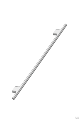Koupe 288 Aluminium Silber Länglicher Möbelgriff