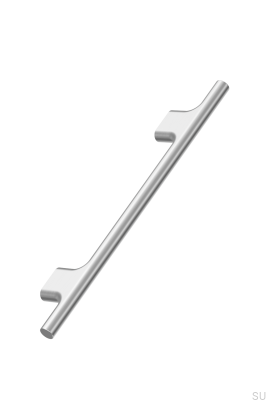 Koupe 128 Aluminium Silber Länglicher Möbelgriff